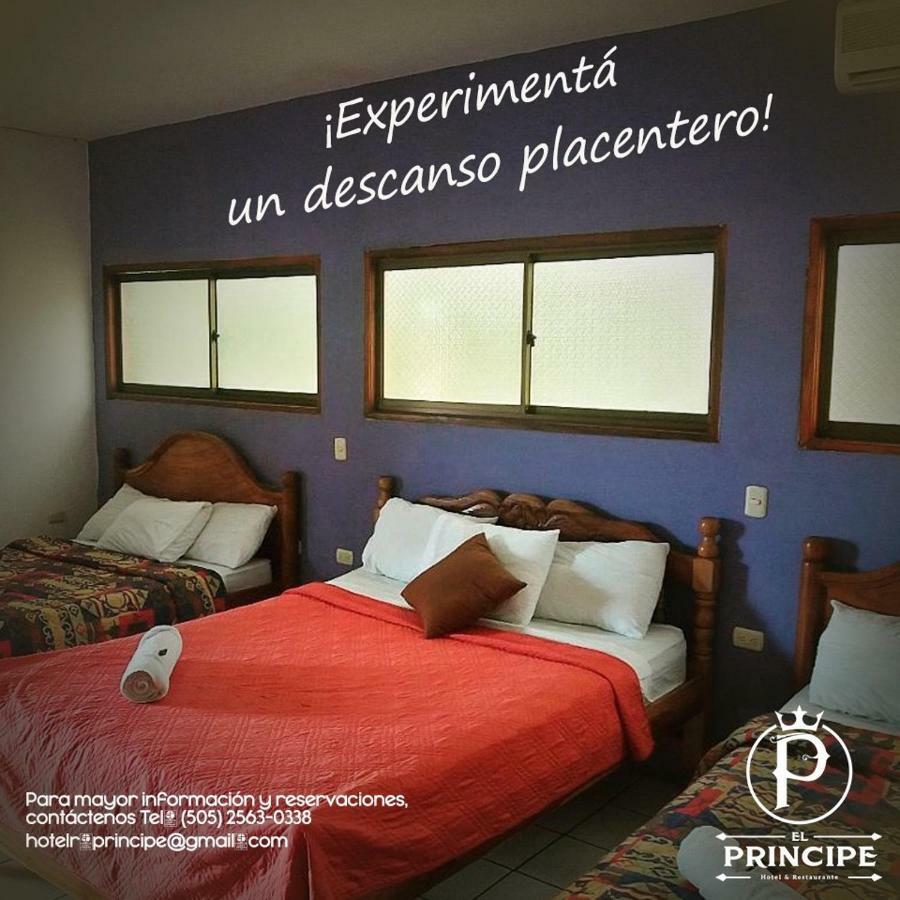 Hotel Restaurante El Principe Rivas Buitenkant foto